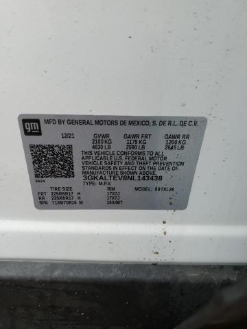 3GKALTEV8NL143438 GMC Terrain Sle