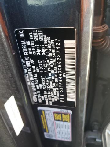 5XYPG4A3XHG287427 KIA SORENTO LX