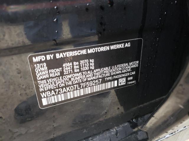 2020 BMW 228XI - WBA73AK07L7F59257