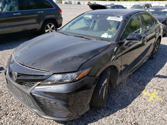 Salvage cars for sale from Copart Riverview, FL: 2022 Toyota Camry SE