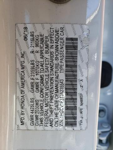 2018 HONDA ACCORD SPO - 1HGCV1F38LA004240