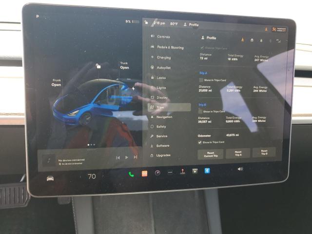 2021 TESLA MODEL 3 - 5YJ3E1EA0MF089999