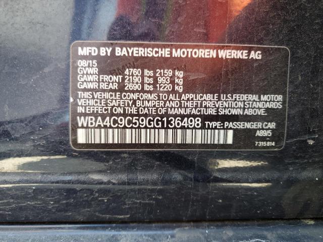 2016 BMW 428 XI GRA - WBA4C9C59GG136498