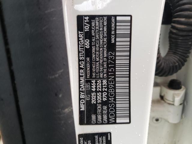 WDDSJ4GB9EN151732 Mercedes-Benz CLA 250 4MATIC