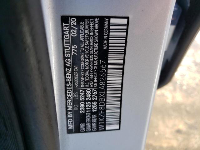 W1KZF8DBXLA826567 Mercedes-Benz E 350
