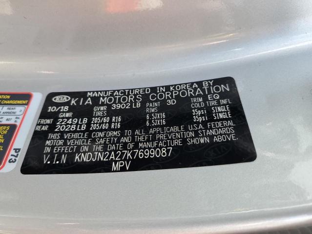 KNDJN2A27K7699087 KIA Soul