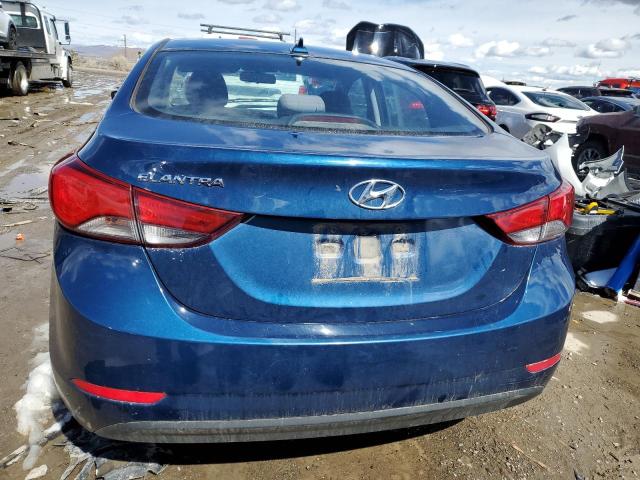 KMHDH4AE7GU583225 Hyundai ELANTRA SE