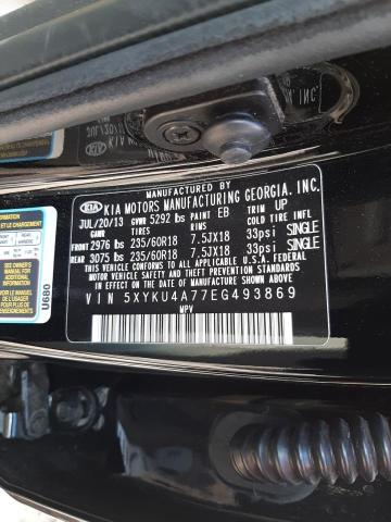5XYKU4A77EG493869 KIA SORENTO EX