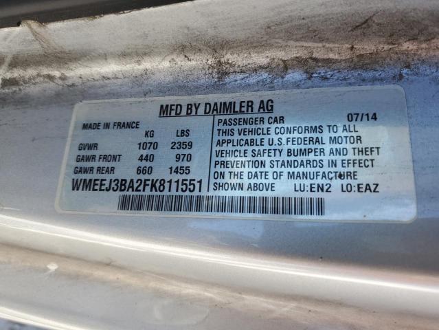2015 SMART FORTWO PUR - WMEEJ3BA2FK811551