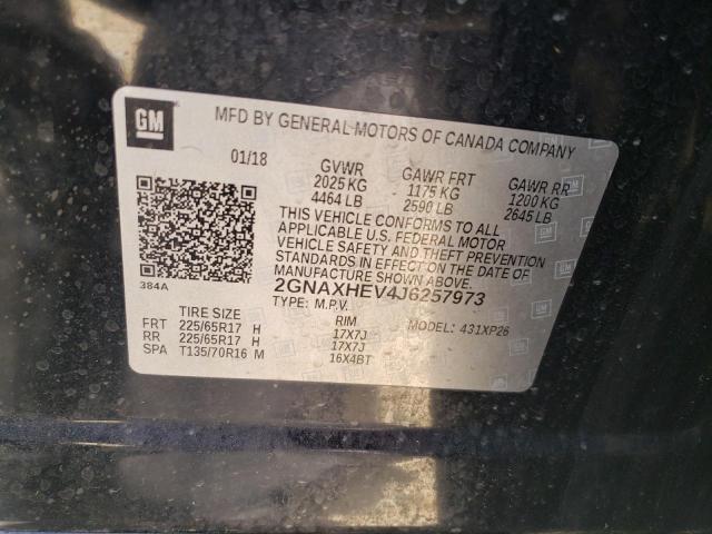2018 CHEVROLET EQUINOX LS - 2GNAXHEV4J6257973