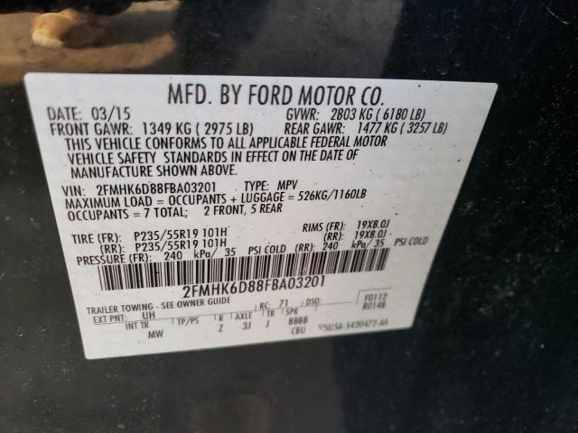 2FMHK6D88FBA03201 Ford Flex Limited