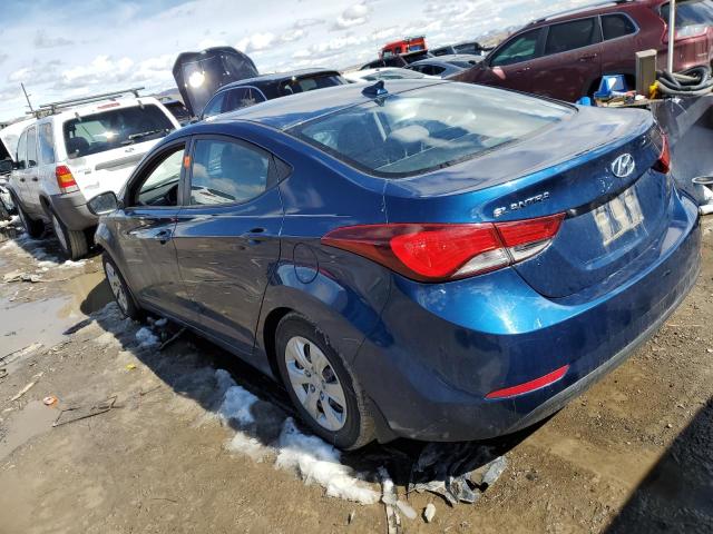 KMHDH4AE7GU583225 Hyundai ELANTRA SE