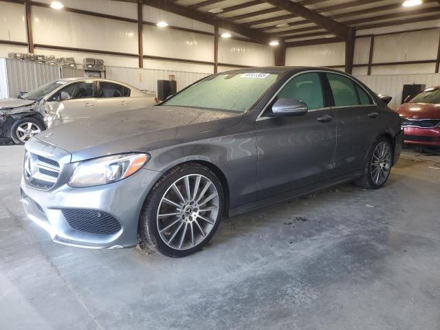 Salvage cars for sale from Copart Byron, GA: 2018 Mercedes-Benz C300