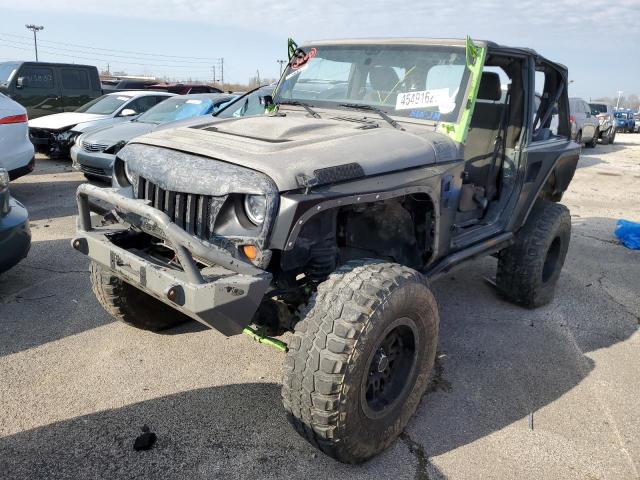 Salvage cars for sale from Copart Indianapolis, IN: 2012 Jeep Wrangler Sport