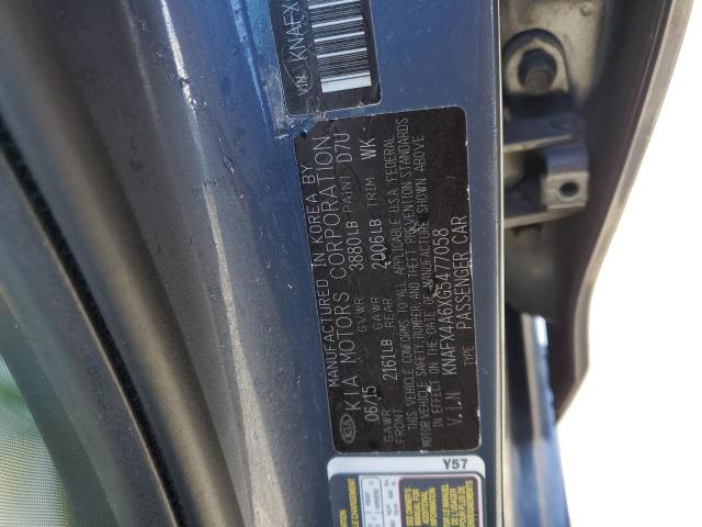 KNAFX4A6XG5477058 KIA FORTE LX