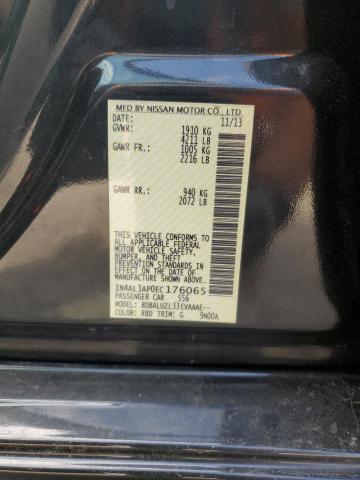 1N4AL3AP0EC176065 Nissan ALTIMA 2.5
