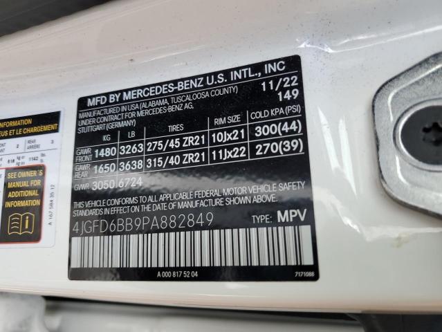 4JGFD6BB9PA882849 Mercedes-Benz Gle Coupe Amg 53 4matic