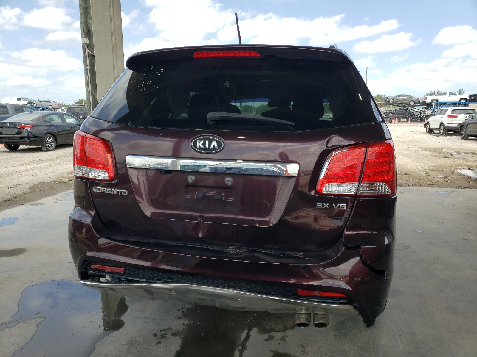 5XYKW4A27BG137545 2011 Kia Sorento Sx