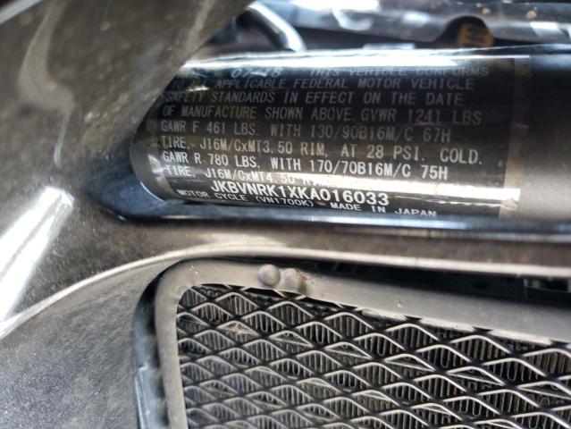 2019 KAWASAKI VN1700 K JKBVNRK1XKA016033