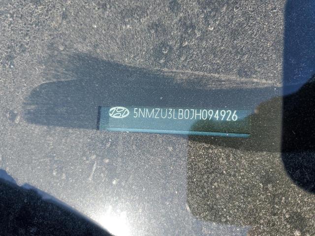 2018 Hyundai Santa Fe Sport VIN: 5NMZU3LB0JH094926 Lot: 61391084