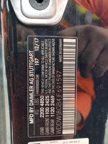 2018 MERCEDES-BENZ C 63 AMG - WDDWJ8GB4JF691597