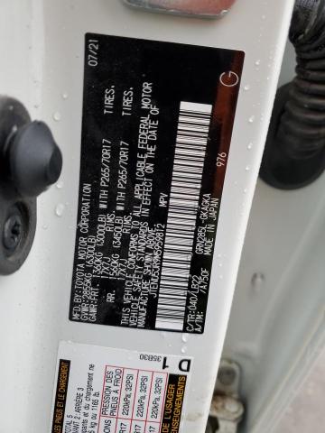 2021 TOYOTA 4RUNNER SR - JTENU5JR9M5959812