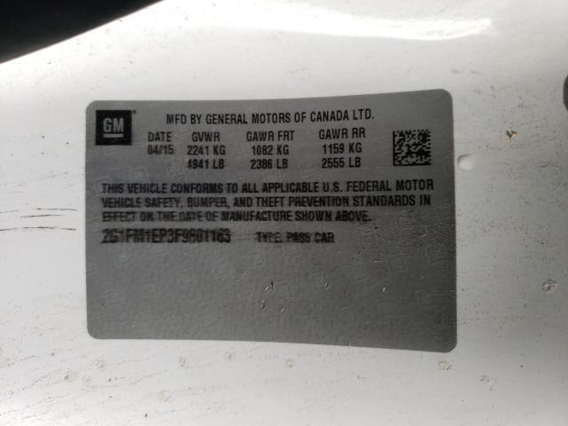 2015 CHEVROLET CAMARO ZL1 - 2G1FM1EP3F9801183