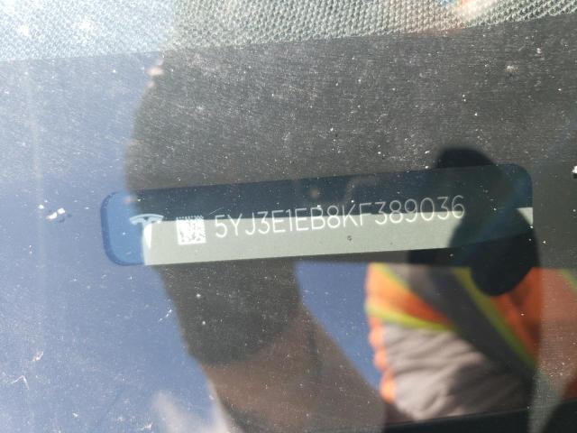 5YJ3E1EB8KF389036 Tesla MODEL 3