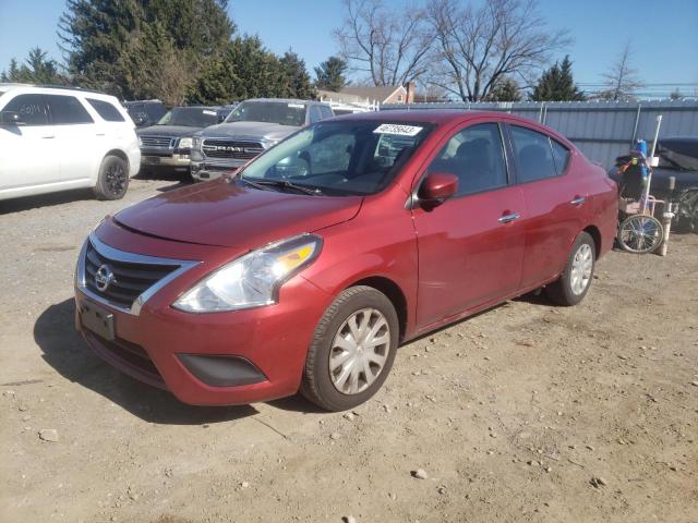 red 2019 nissan versa