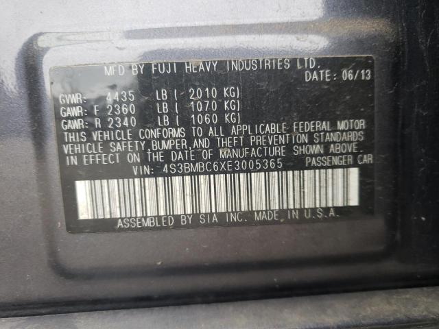 4S3BMBC6XE3005365 Subaru Legacy 2.5i Premium