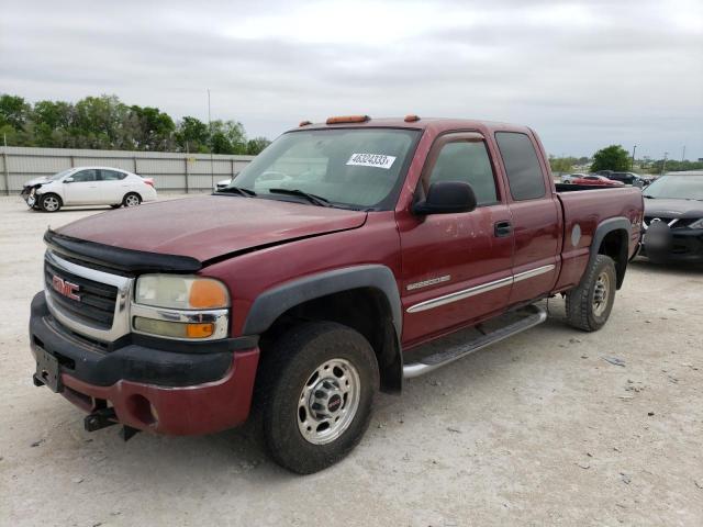 Salvage cars for sale from Copart New Braunfels, TX: 2004 GMC Sierra K2500 Heavy Duty