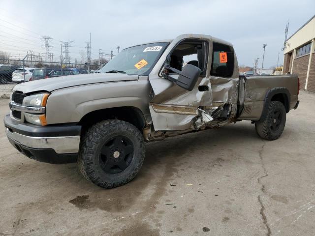 Salvage cars for sale from Copart Wheeling, IL: 2003 Chevrolet Silverado K1500