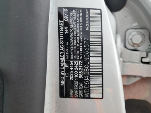 WDD5J4GB0LN066577 Mercedes-Benz CLA 250