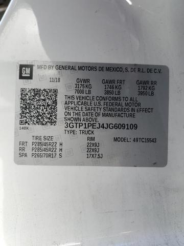 3GTP1PEJ4JG609109 GMC Sierra C1500 Denali