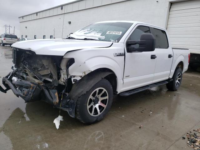 Salvage cars for sale from Copart Farr West, UT: 2016 Ford F150 Supercrew