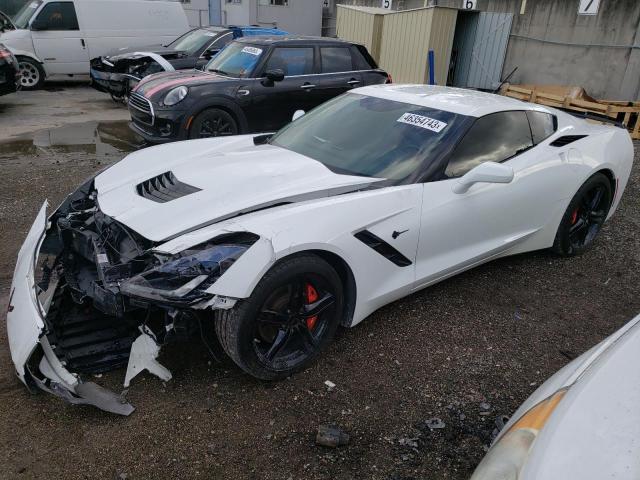 Vin: 1g1yb2d74h5124019, lot: 46354743, chevrolet corvette stingray 1lt 20171
