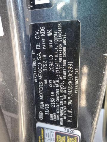 2019 KIA FORTE GT L - 3KPF34AD4KE062991