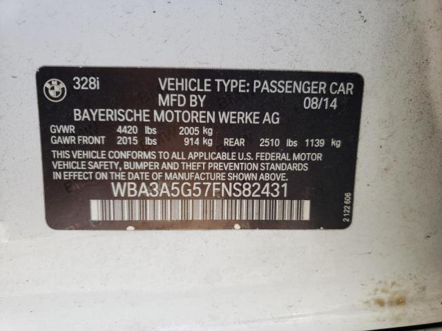 2015 BMW 328 I - WBA3A5G57FNS82431