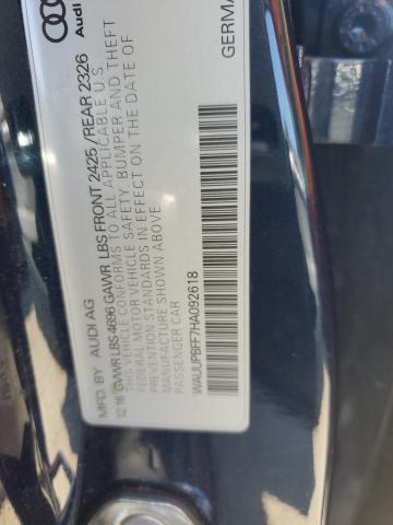 2017 AUDI A3 E-TRON - WAUUPBFF7HA092618