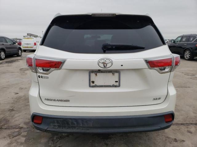 VIN 5TDKKRFH9ES035161 2014 Toyota Highlander, Xle no.6