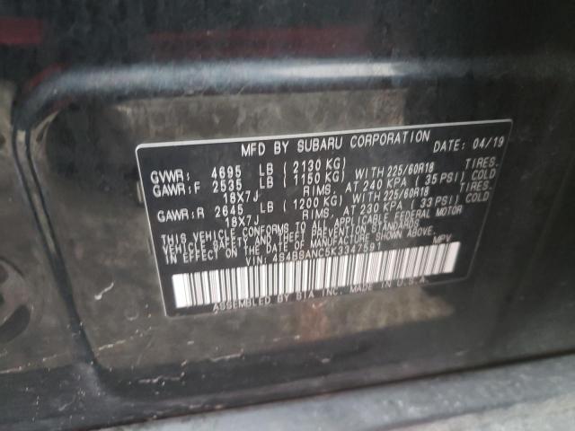 4S4BSANC5K3347591 Subaru Outback 2.5i Limited