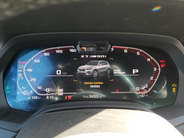 2020 BMW X7 M50I 5UXCX6C08L9D43230