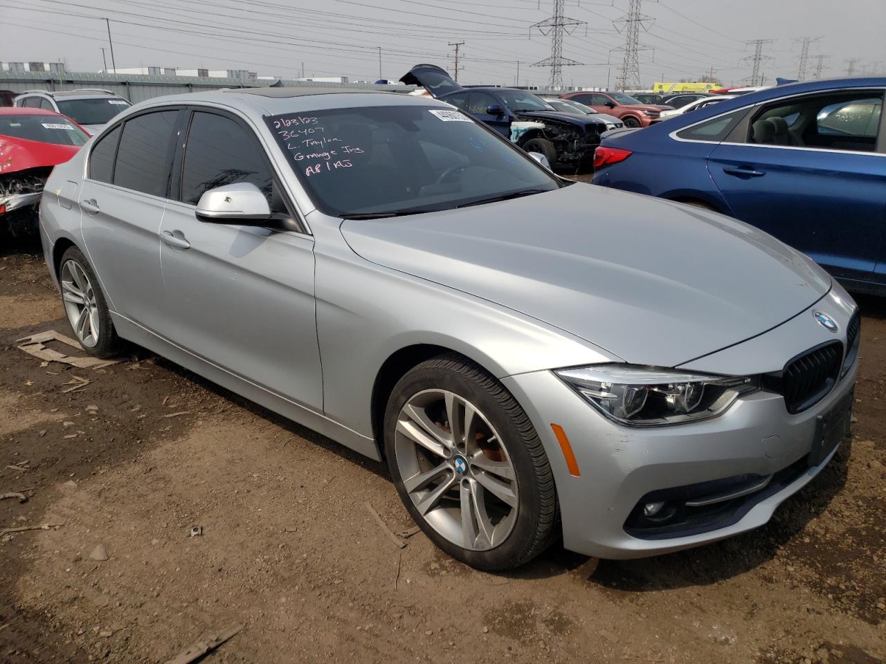 WBA8D9C5XJA607910 2018 BMW 330 Xi