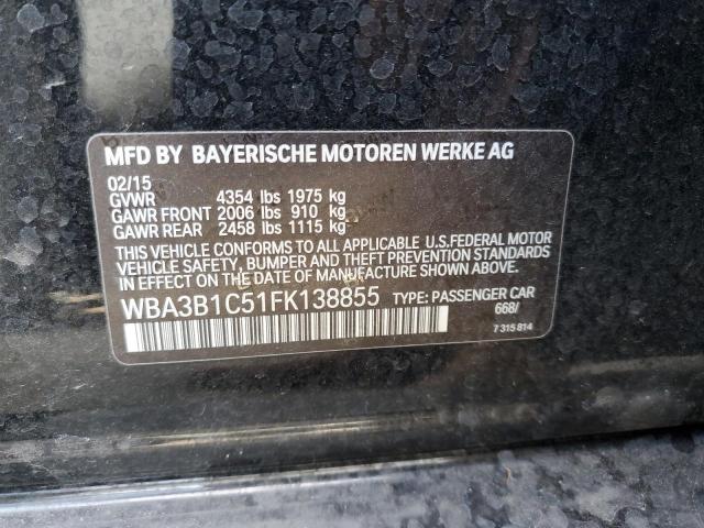 WBA3B1C51FK138855 BMW 320 I