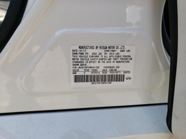 JN1EV7AP1HM741728 Infiniti Q50 Premium