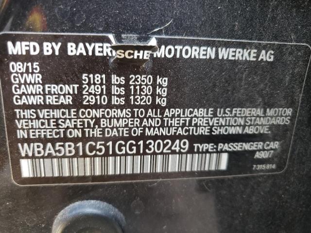 2016 BMW 535 I - WBA5B1C51GG130249