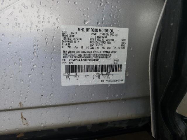 2FMPK4AP0KBC20988 Ford EDGE ST