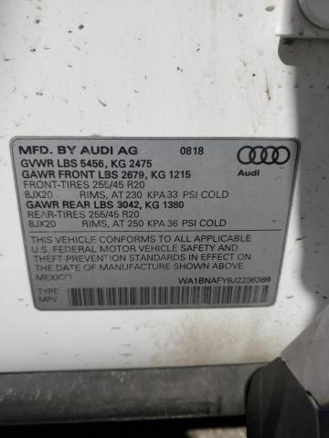 Audi Q5 Premium Plus 2018 WA1BNAFY8J2236389 Image 14