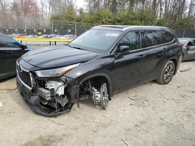 VIN 5TDGZRBH1NS172151 2022 Toyota Highlander, Xle no.1