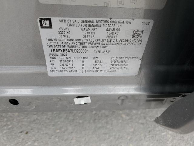2020 BUICK ENVISION P - LRBFXBSA7LD200084